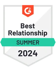 Sectigo listed as best relationship in 2024 G2 Summer report